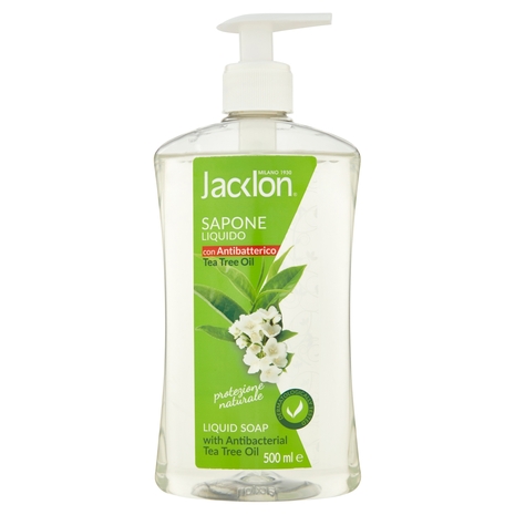 Jacklon Sapone Liquido con Tea Tree Oil Antibatterico 500 ml